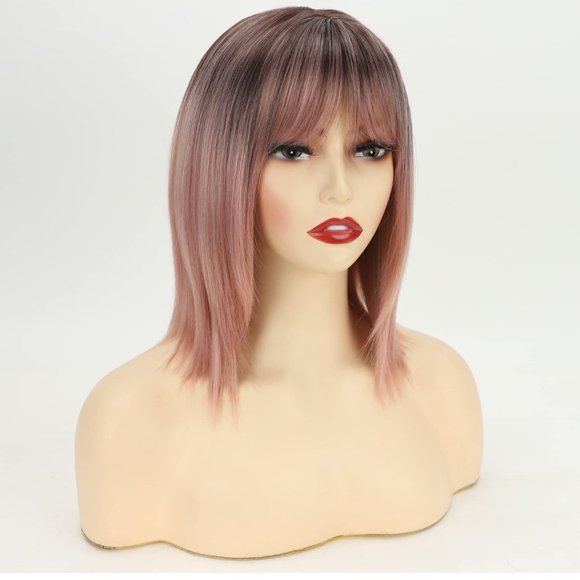 Bob wig with bangs - Picture 9 of 10